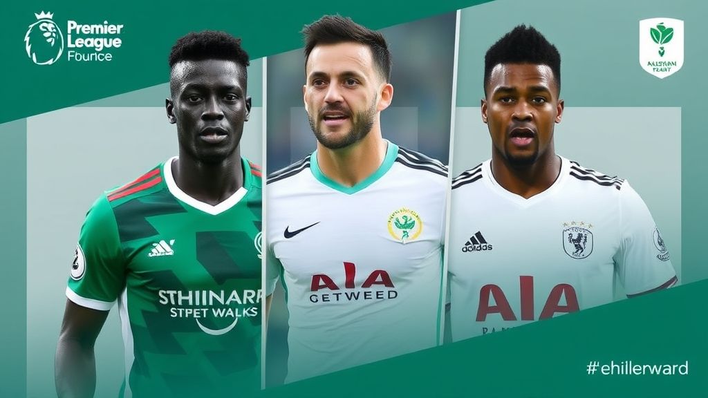 英超周末最佳阵容：黑马军团惊艳亮相 豪门球星集体缺席