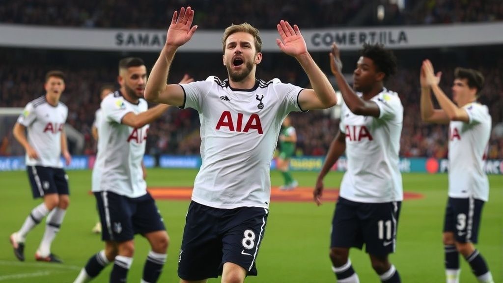 【英超战报】热刺主场0-2遭富勒姆闪电战 创队史最差开局纪录