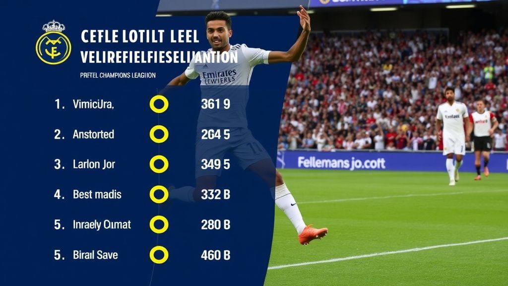 皇马欧冠小组赛球员评分：维尼修斯8分领跑，楚阿梅尼世界波定乾坤