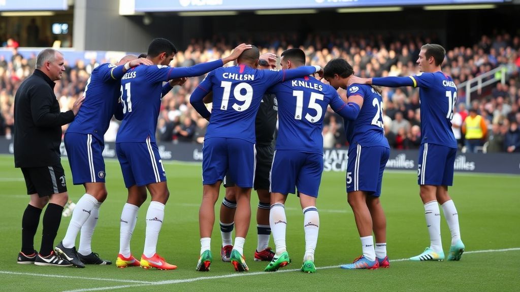 切尔西更衣室乱象：球员围圈作秀，罗森ior怒怼裁判却惨遭打脸