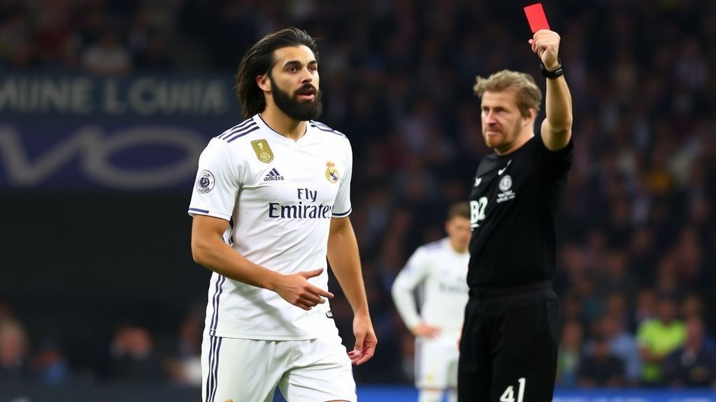 欧冠惊天冤案！卡马文加染红致皇马崩盘